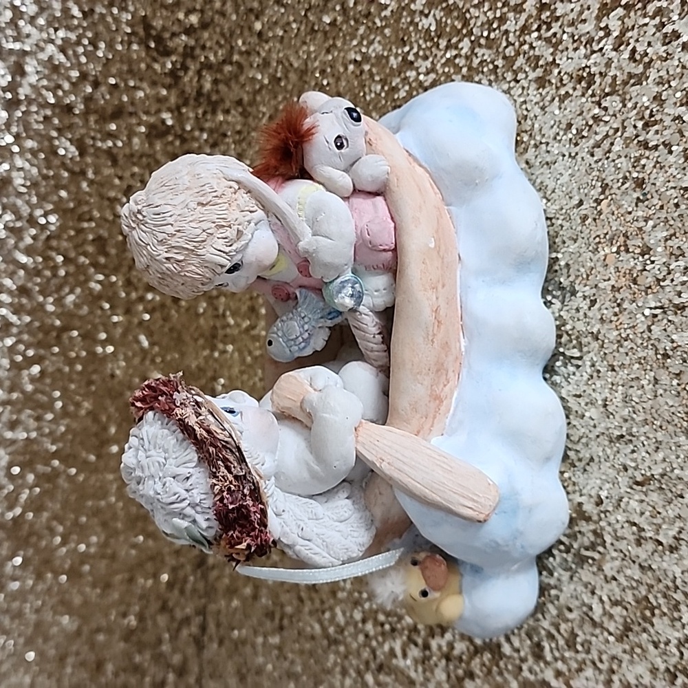 1995 Cast Art Dreamsicles Hand Paint Kristin "Don't Rock The Boat" Cherub Angel